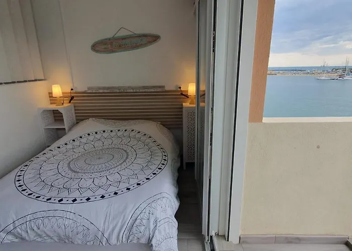 Avec Balcon, Vue Mer, Piscine, Parking アパート *